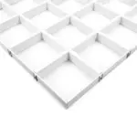 Потолок Грильято GL15 150x150 белый